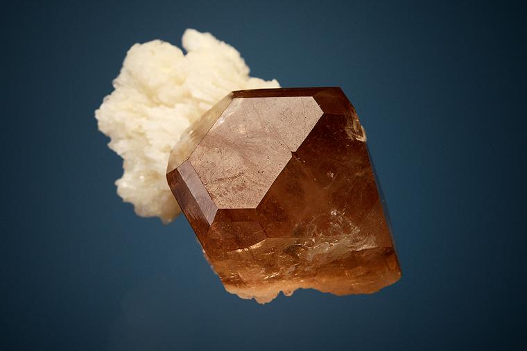 TOPAZ with ALBITE var. Cleavelandite